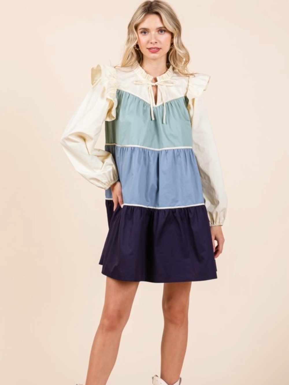 NWT Lovelo Ruffle Tiered Dress